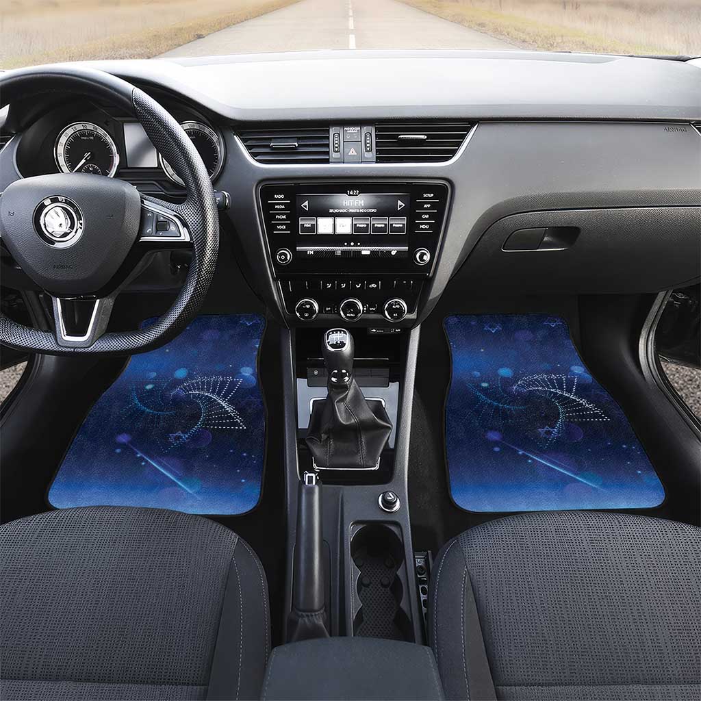Jewish Hanukkah Festival Car Mats Let's Get Lit LT05 - Wonder Print Shop