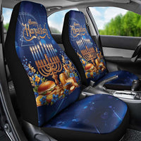 Jewish Hanukkah Festival Car Seat Cover Let's Get Lit LT05 - Wonder Print Shop