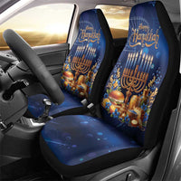 Jewish Hanukkah Festival Car Seat Cover Let's Get Lit LT05 - Wonder Print Shop