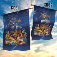 Jewish Hanukkah Festival Garden Flag Let's Get Lit LT05 - Wonder Print Shop