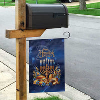 Jewish Hanukkah Festival Garden Flag Let's Get Lit LT05 - Wonder Print Shop
