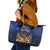 Jewish Hanukkah Festival Leather Tote Bag Let's Get Lit LT05 - Wonder Print Shop