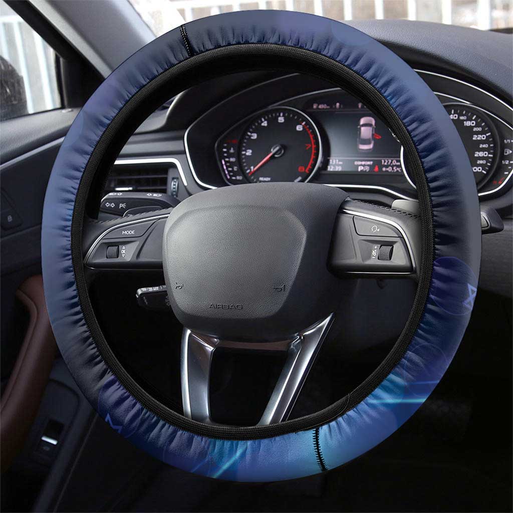 Jewish Hanukkah Festival Steering Wheel Cover Let's Get Lit LT05 - Wonder Print Shop