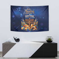 Jewish Hanukkah Festival Tapestry Let's Get Lit LT05 - Wonder Print Shop
