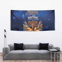 Jewish Hanukkah Festival Tapestry Let's Get Lit LT05 - Wonder Print Shop