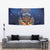 Jewish Hanukkah Festival Tapestry Let's Get Lit LT05 - Wonder Print Shop