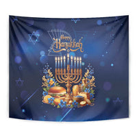 Jewish Hanukkah Festival Tapestry Let's Get Lit LT05 - Wonder Print Shop