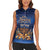 Jewish Hanukkah Festival Women Sleeveless Polo Shirt Let's Get Lit LT05 - Wonder Print Shop