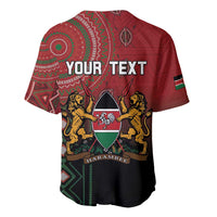 Personalised Kenya Jamhuri Day Baseball Jersey One Nation One Flag One People LT05 - Wonder Print Shop