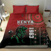 Kenya Jamhuri Day Bedding Set One Nation One Flag One People LT05 - Wonder Print Shop