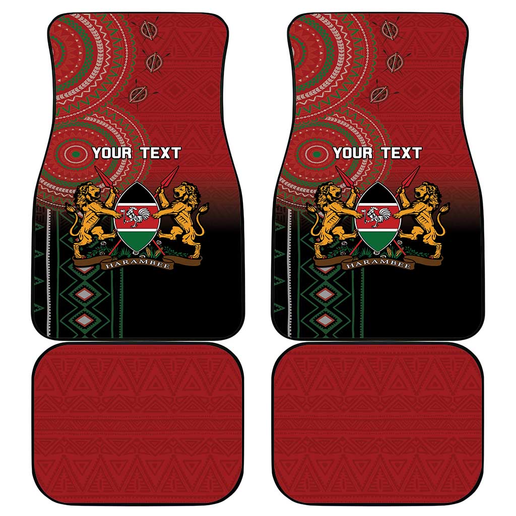 Kenya Jamhuri Day Car Mats One Nation One Flag One People LT05 - Wonder Print Shop