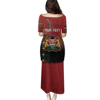 Personalised Kenya Jamhuri Day Family Matching Puletasi and Hawaiian Shirt One Nation One Flag One People LT05 - Wonder Print Shop