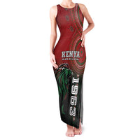 Personalised Kenya Jamhuri Day Family Matching Tank Maxi Dress and Hawaiian Shirt One Nation One Flag One People LT05 - Wonder Print Shop