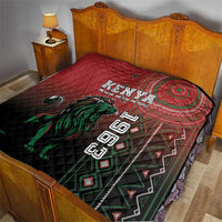 Kenya Jamhuri Day Quilt One Nation One Flag One People LT05 - Wonder Print Shop