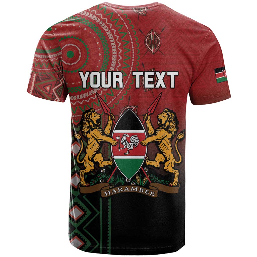 Personalised Kenya Jamhuri Day T Shirt One Nation One Flag One People LT05 - Wonder Print Shop