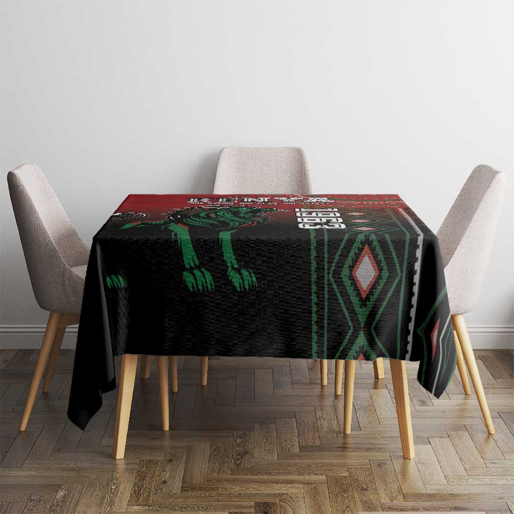 Kenya Jamhuri Day Tablecloth One Nation One Flag One People LT05 - Wonder Print Shop