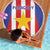 Paraguay Star Football Beach Blanket Go Albirroja