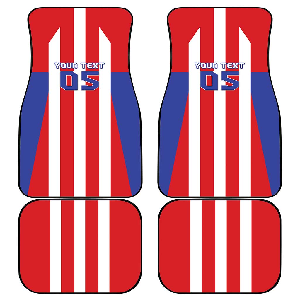 Paraguay Star Football Car Mats Go Albirroja