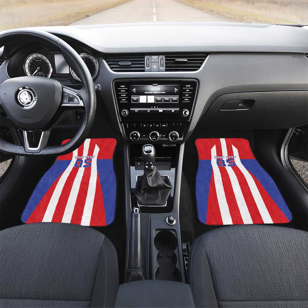Paraguay Star Football Car Mats Go Albirroja