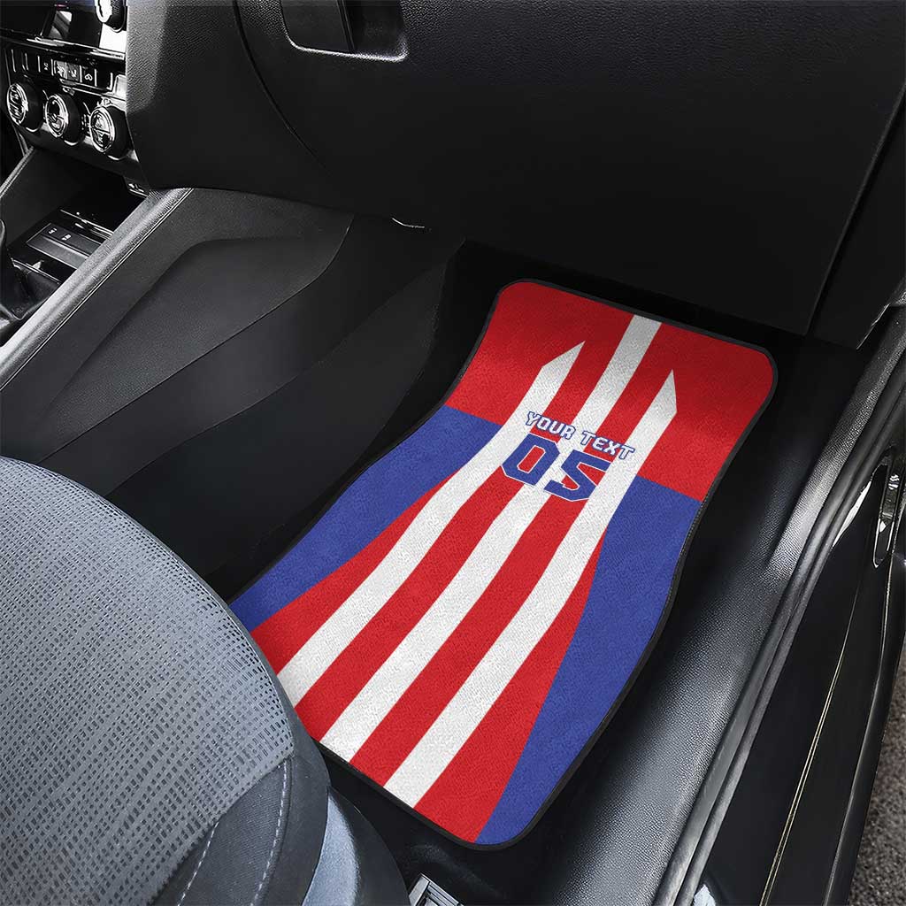 Paraguay Star Football Car Mats Go Albirroja