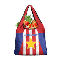 Paraguay Star Football Grocery Bag Go Albirroja