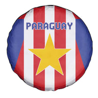 Paraguay Star Football Spare Tire Cover Go Albirroja