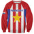 Custom Paraguay Star Football Sweatshirt Go Albirroja