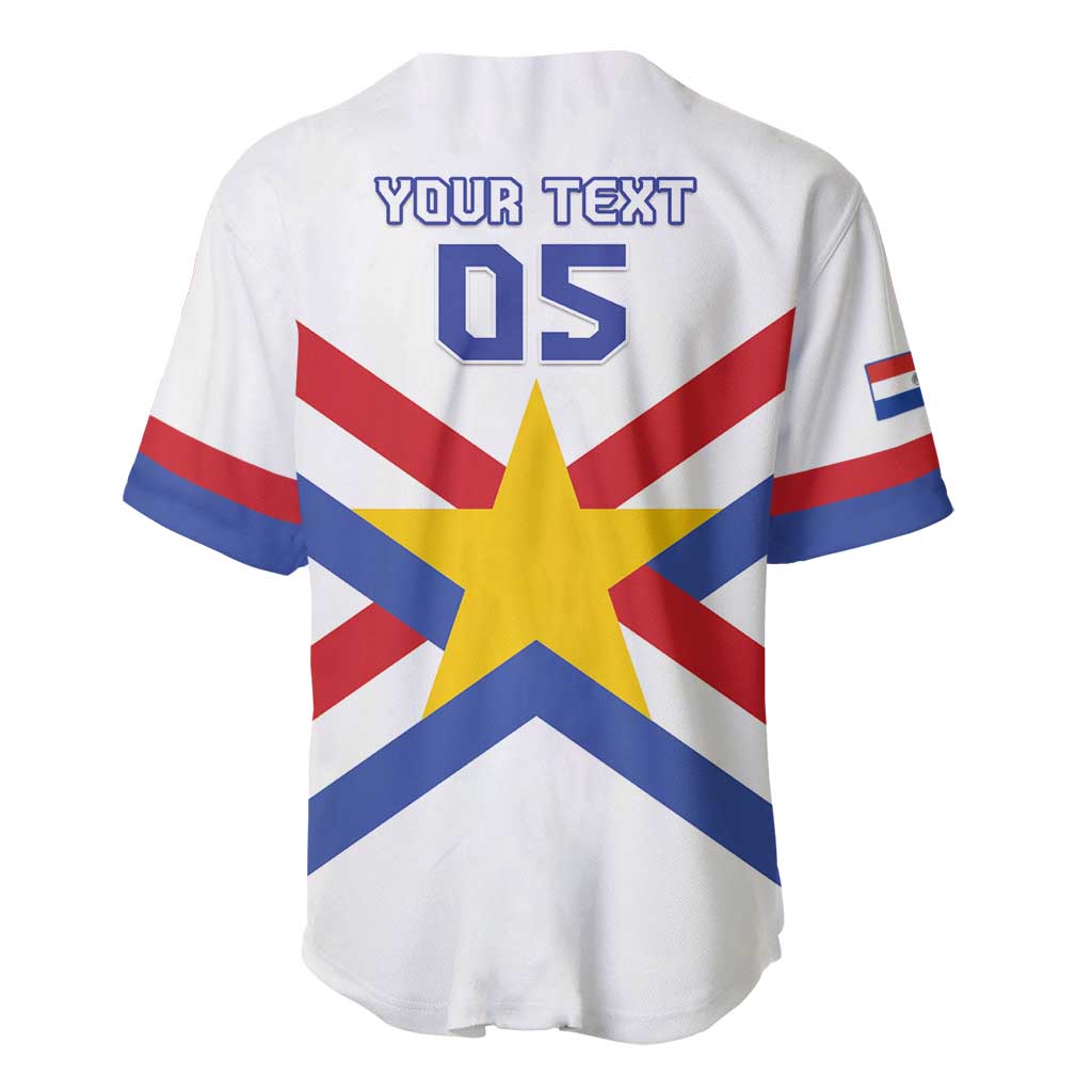 Custom Paraguay Football Baseball Jersey Unique Style