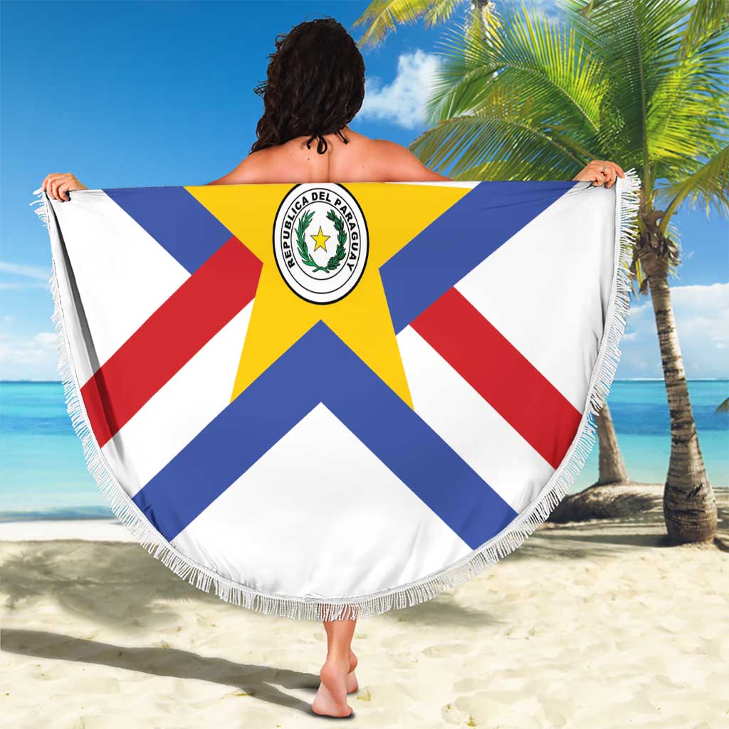 Paraguay Football Beach Blanket Unique Style