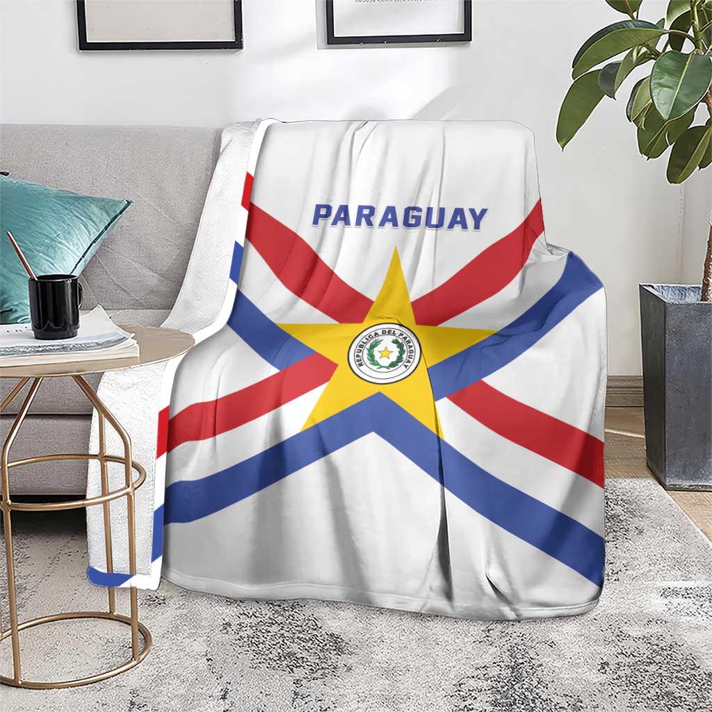 Paraguay Football Blanket Unique Style