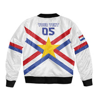 Custom Paraguay Football Bomber Jacket Unique Style