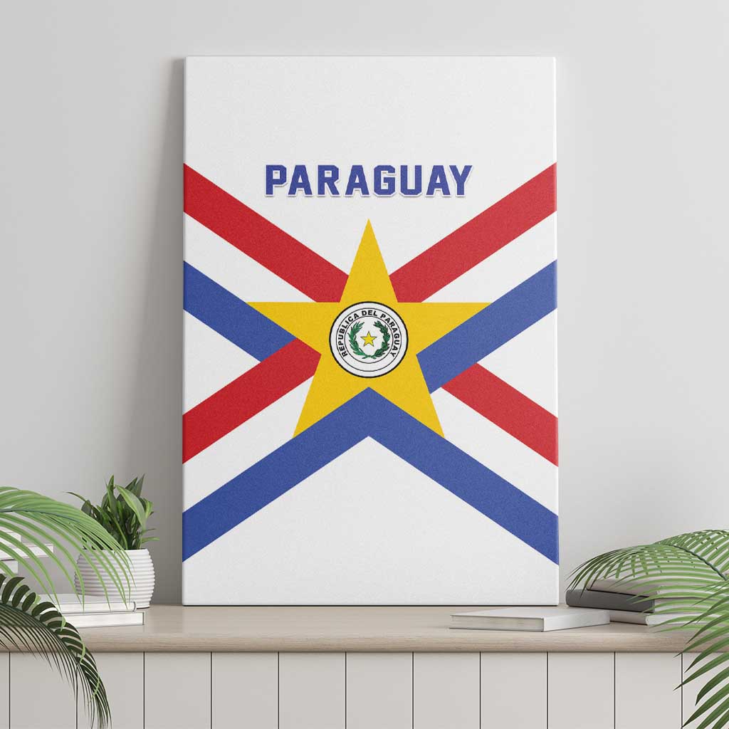 Paraguay Football Canvas Wall Art Unique Style