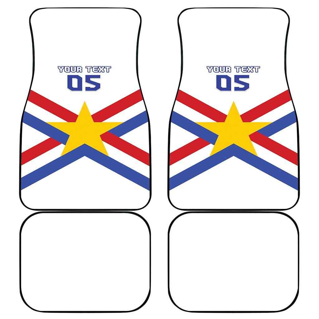 Paraguay Football Car Mats Unique Style