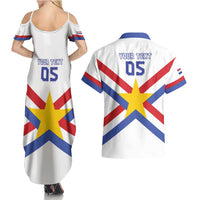 Custom Paraguay Football Couples Matching Summer Maxi Dress and Hawaiian Shirt Unique Style