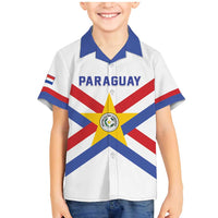 Custom Paraguay Football Family Matching Mermaid Dress and Hawaiian Shirt Unique Style