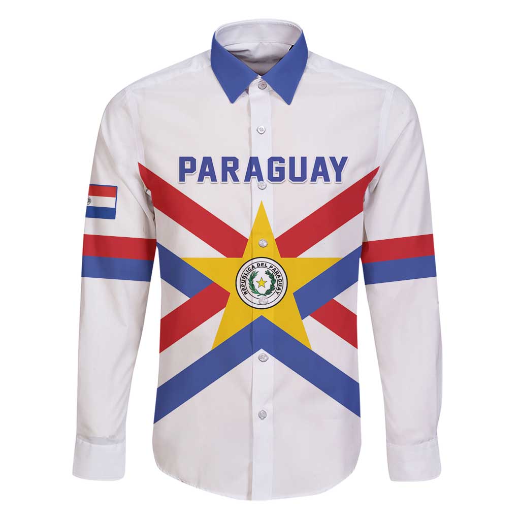 Custom Paraguay Football Family Matching Puletasi and Hawaiian Shirt Unique Style