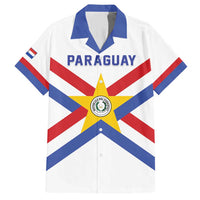 Custom Paraguay Football Family Matching Short Sleeve Bodycon Dress and Hawaiian Shirt Unique Style