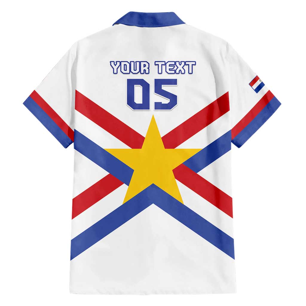 Custom Paraguay Football Family Matching Short Sleeve Bodycon Dress and Hawaiian Shirt Unique Style