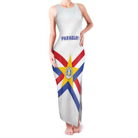 Custom Paraguay Football Family Matching Tank Maxi Dress and Hawaiian Shirt Unique Style