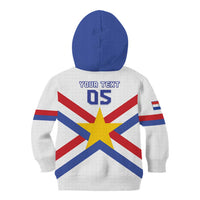 Custom Paraguay Football Kid Hoodie Unique Style