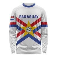 Custom Paraguay Football Long Sleeve Shirt Unique Style