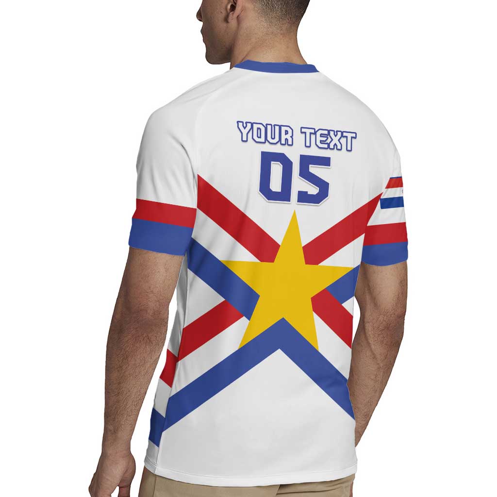 Custom Paraguay Football Rugby Jersey Unique Style