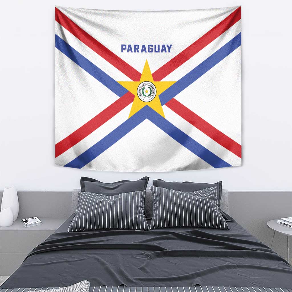 Paraguay Football Tapestry Unique Style