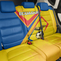 Ecuador Football Back Car Seat Cover La Tricolor Sporty Style