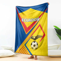 Ecuador Football Blanket La Tricolor Sporty Style