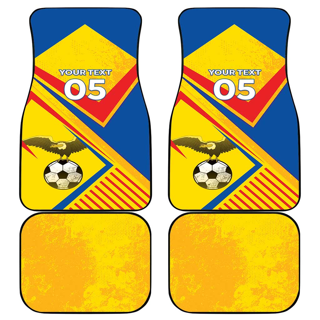 Ecuador Football Car Mats La Tricolor Sporty Style