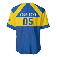 Custom Ecuador Football Baseball Jersey Go Champions