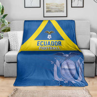 Ecuador Football Blanket Go Champions