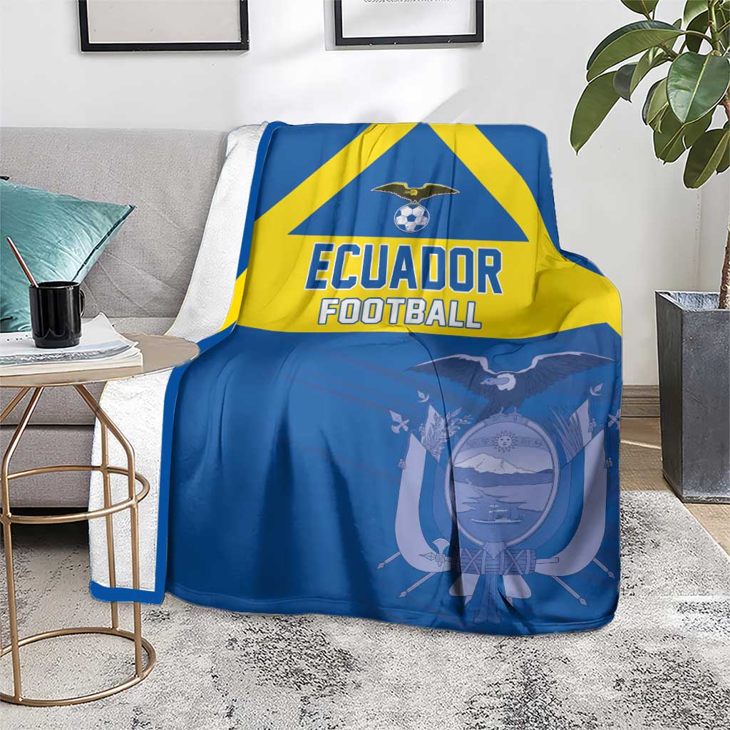 Ecuador Football Blanket Go Champions