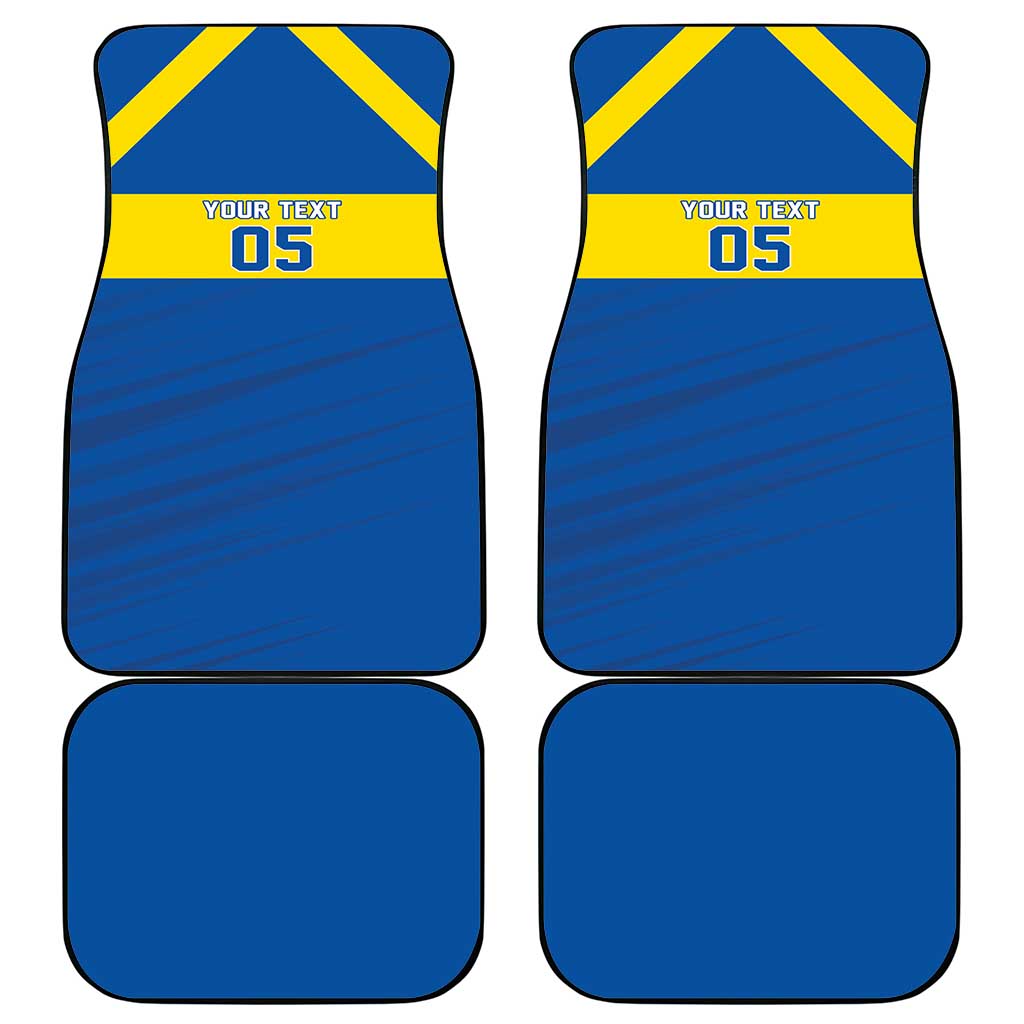 Ecuador Football Car Mats Go Champions